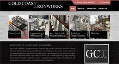 Desktop Screenshot of gcironworks.com